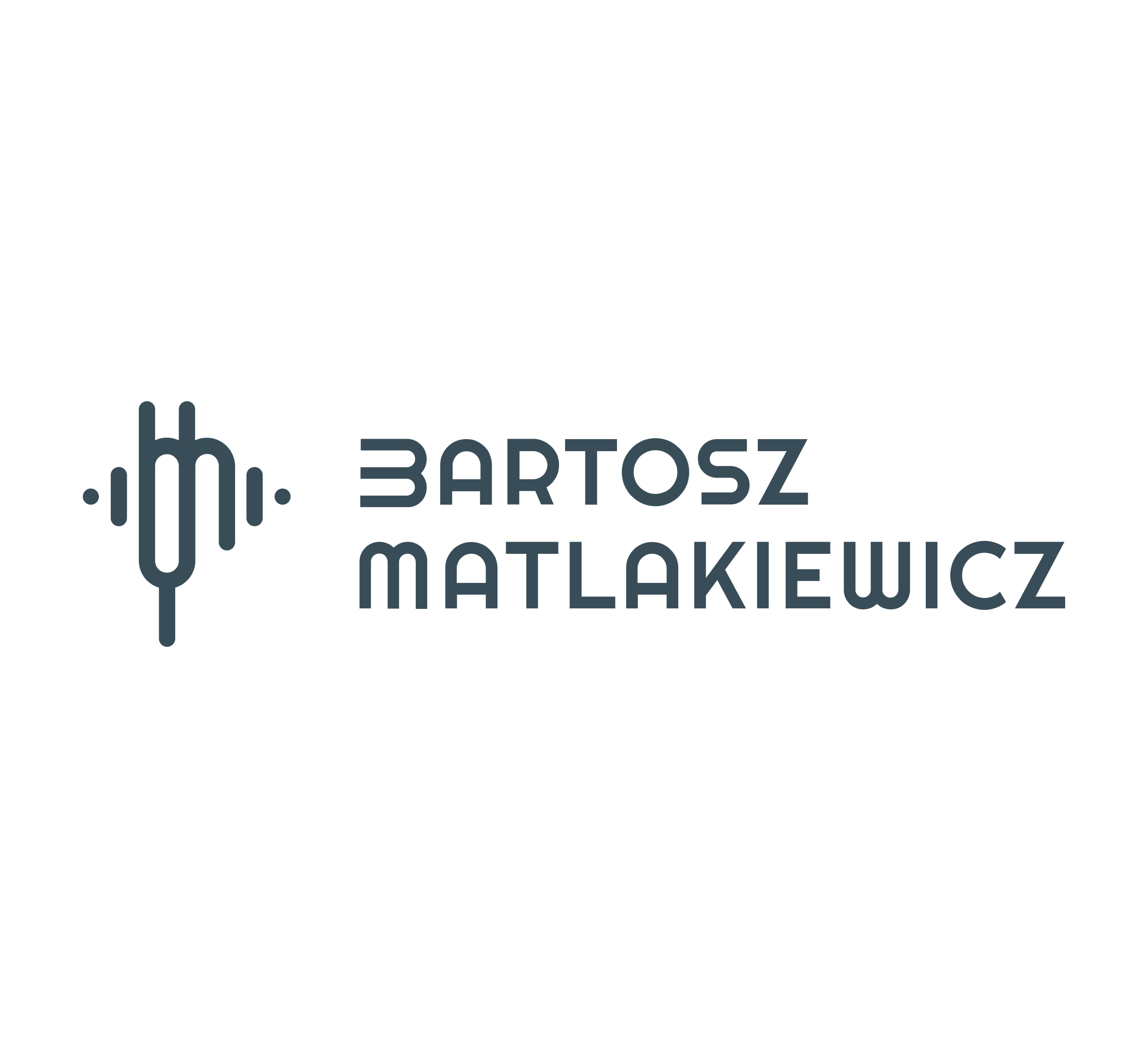 Bartosz Matalkiewicz, gabinet terapeutyczny  —  projekt logo