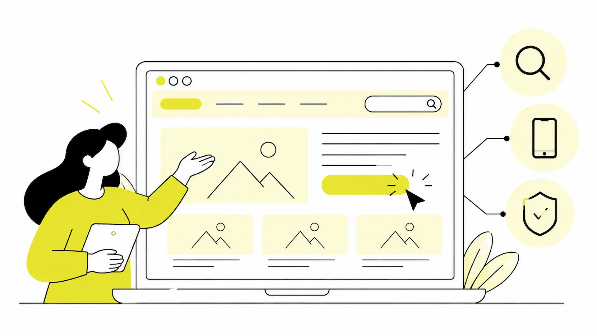Responsywna strona internetowa – wygląd na desktopie, tablecie i mobile